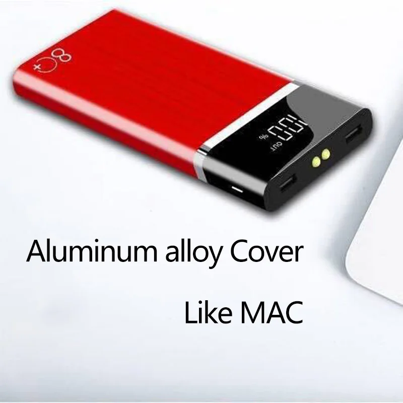 16000mAh power Bank светодиодный дисплей двойной светодиодный внешний аккумулятор для iPhone XS MAX samsung Xiaomi huawei LG power bank