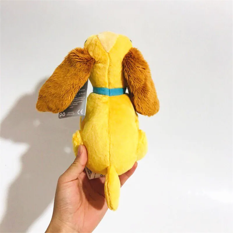Бесплатная доставка 1 шт./лот маленькая игрушка la dy dog 18 см плюшевый подарок