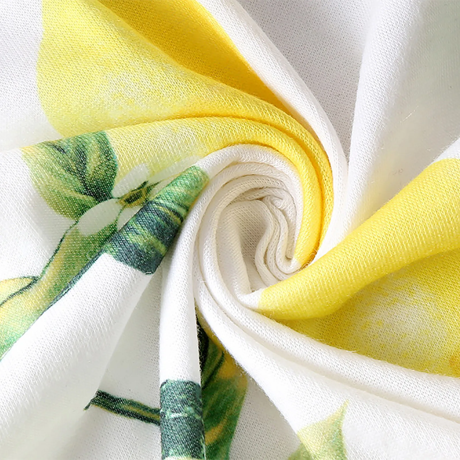 

2021 New StreetWear Women Lemon Printing Sleeveless Strappy Casual O-Neck Summer Dress Elegant dresses