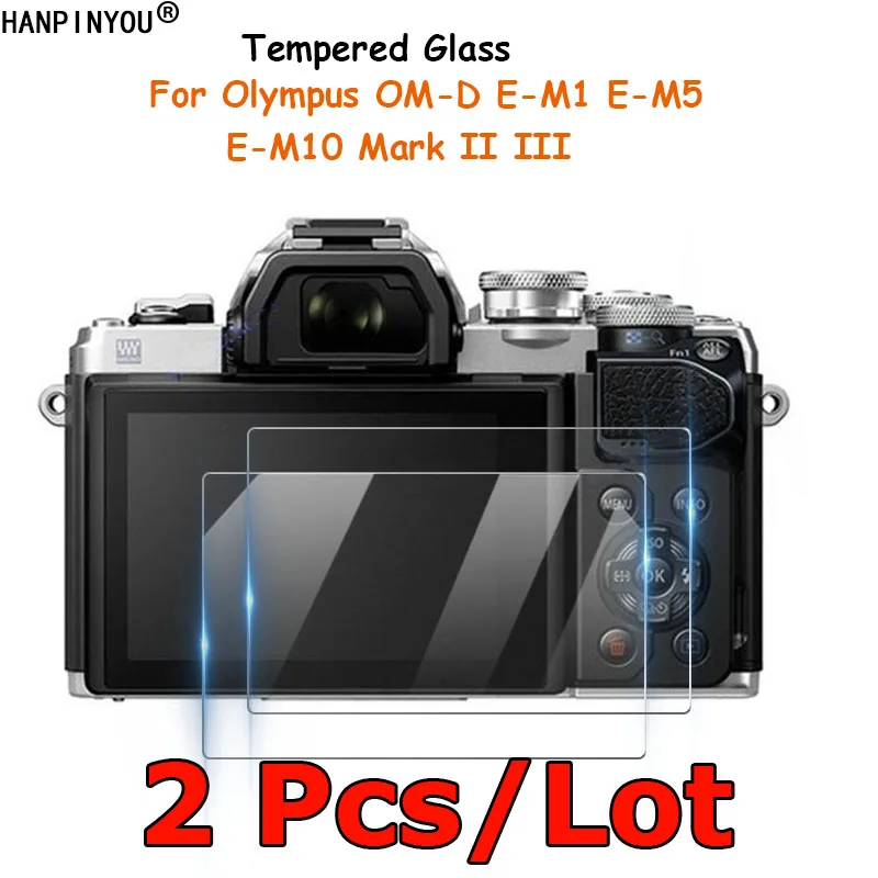 2 шт./лот для Olympus OM-D E-M1 E-M5 Mark II III закаленное стекло для защиты экрана камеры защитная пленка