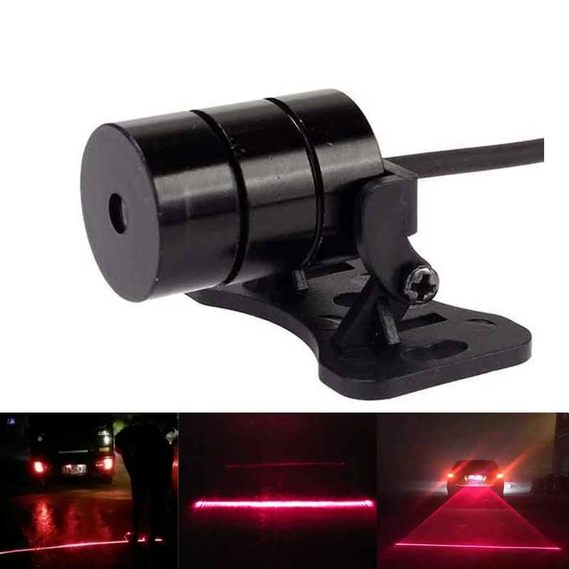 

Автомобильный тормозной светильник, анти-столкновения красная линия, сзади лазерный, туман, светильник, задние предупреждающие светильник,...