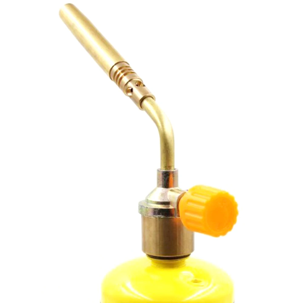 

MAPP Propane Gas Torch Self Ignition Trigger Style Camping Brass Welding Torch Heating Solder Burner Welding Plumbing Nozzles