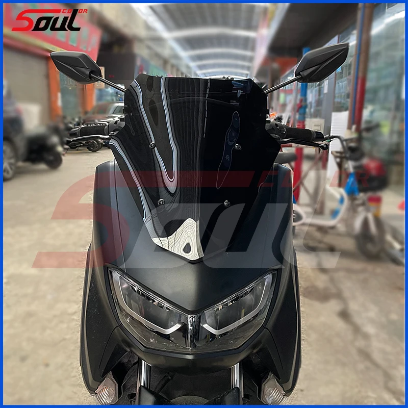 Козырёк для мотоцикла ветровое стекло подходит YAMAHA NMAX155 NMAX125 NMAX 2020 2021 2022 |