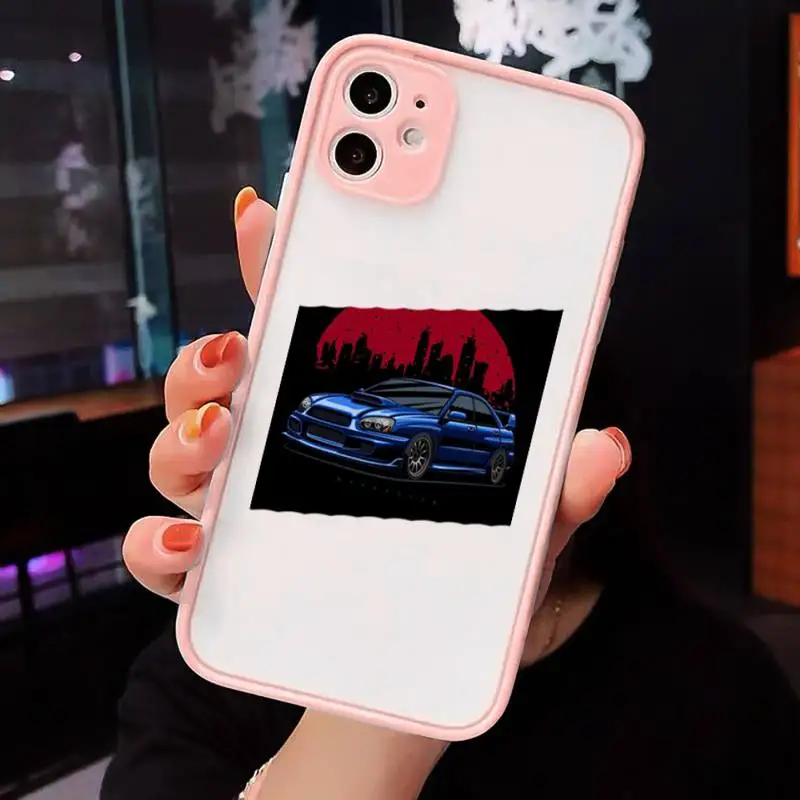 

Japan JDM Car AE86 Phone Case Matte Transparent For iPhone 12 Mini 11 Pro XR XS Max 7 8 Plus