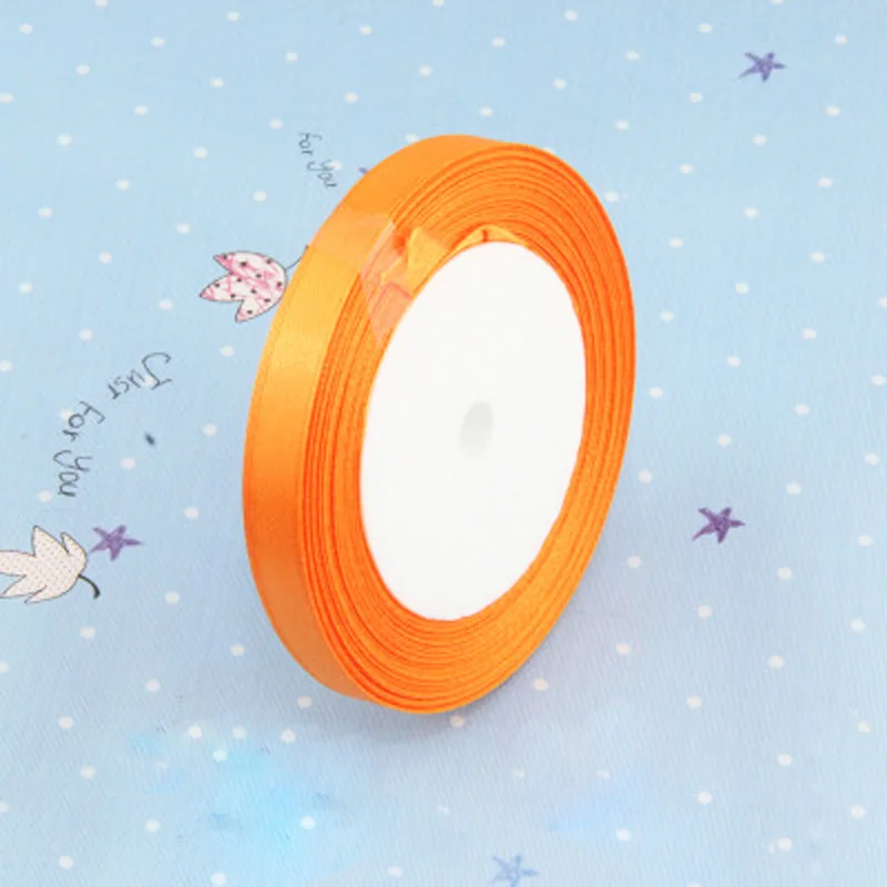 Шелковые атласные ленты 5 ярдов/рулон 10 мм | Дом и сад