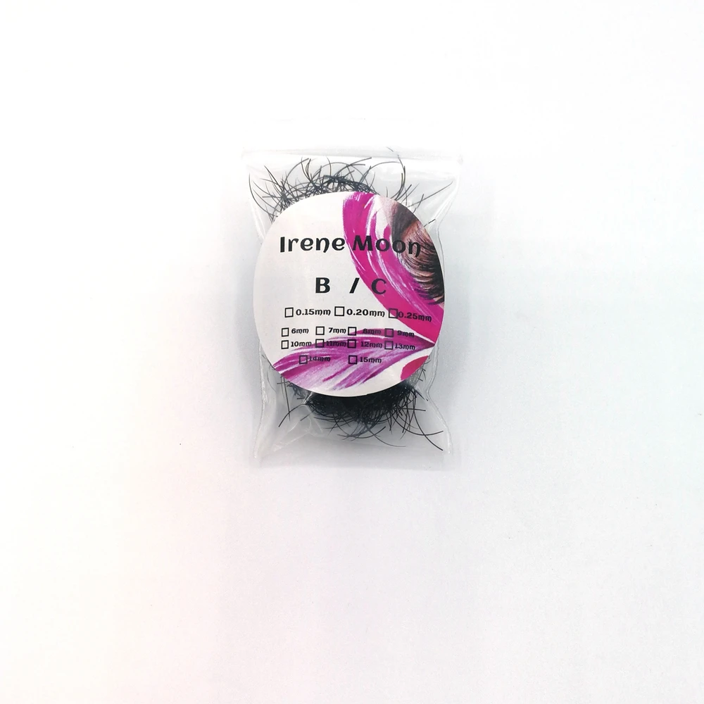 Накладные синтетические ресницы B & C Curl 1 г/упак. 0 15/0 20 мм 6 15 мм|false eyelashes|individual false
