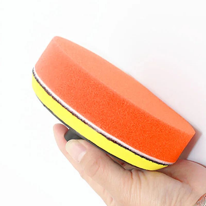 4x Автомобильная полировальная пластина плоская губка 5 задняя самоклеящаяся