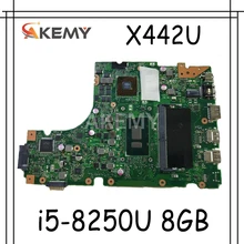 Laptop Motherboard For Asus X442U X442UR X442UQ X442UQK X442UQR  Tested with i5-8250U cpu 8GB RAM  Mainboard 100%