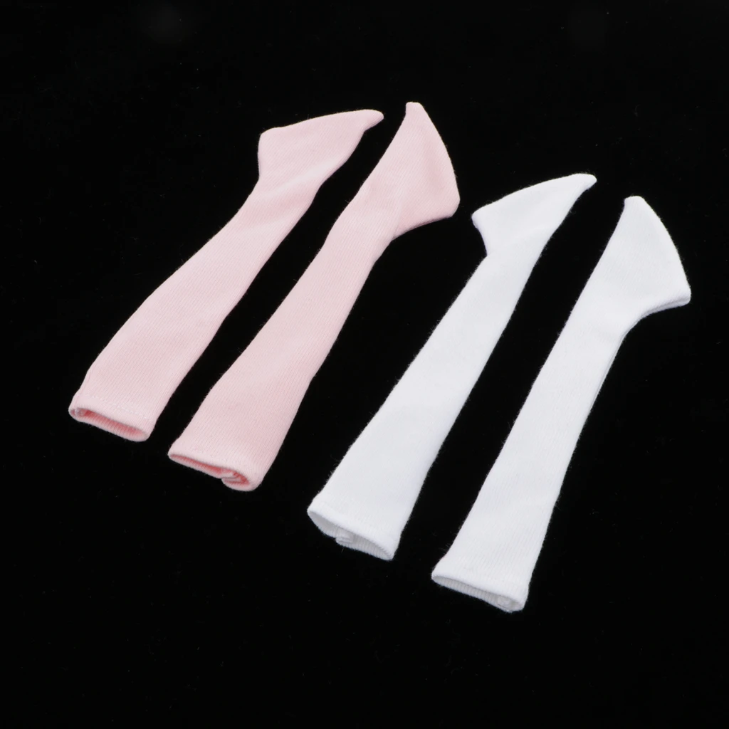 

2 пары модных чулок, теплые носки, гольфы для кукол 1/4 BJD Dollfie