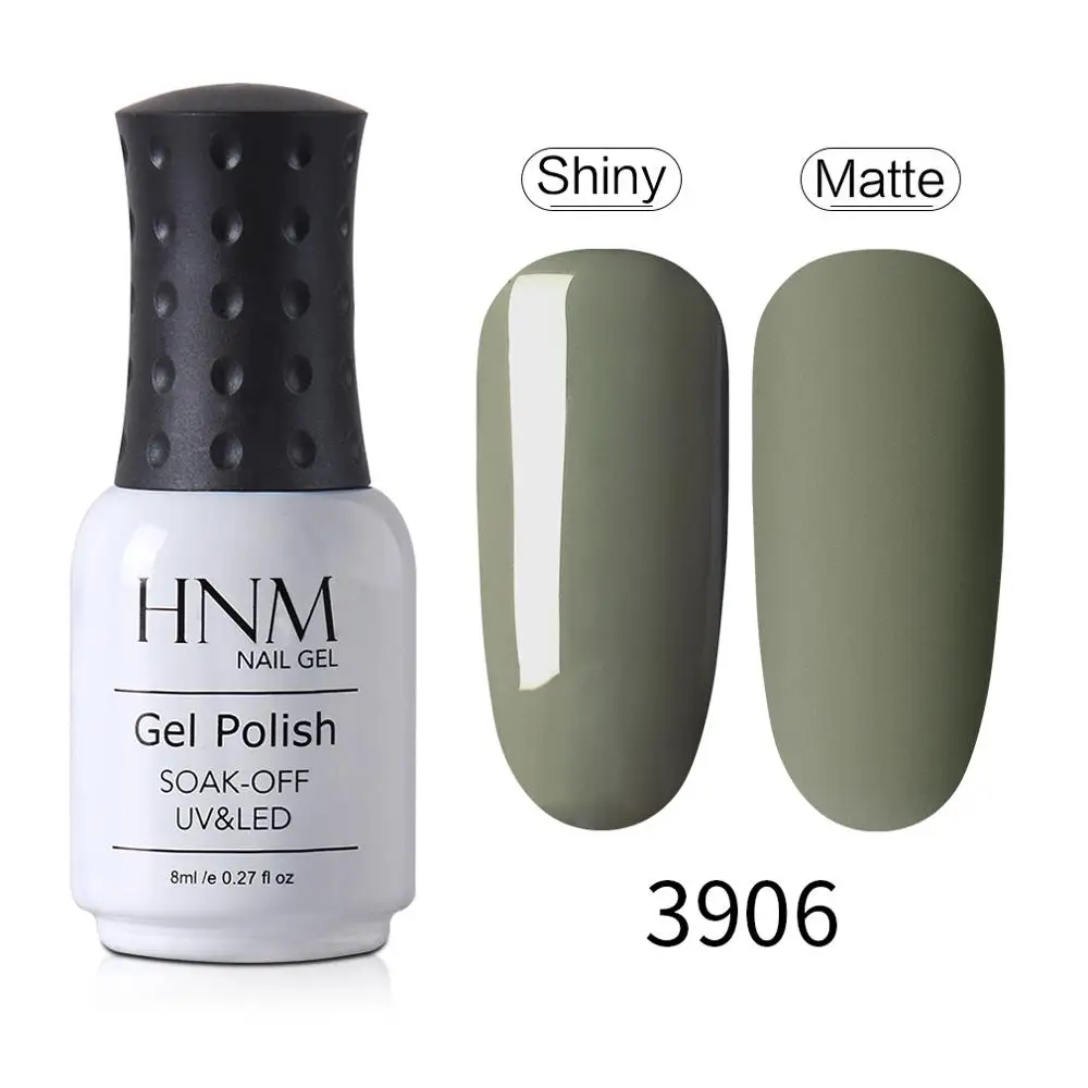 3906 HNM jam серия УФ-гель для ногтей DIY Nail Art 8 мл замачиваемый матовый лак светодиодный Полупостоянный лак Лаковая эмаль - Цвет: 3906