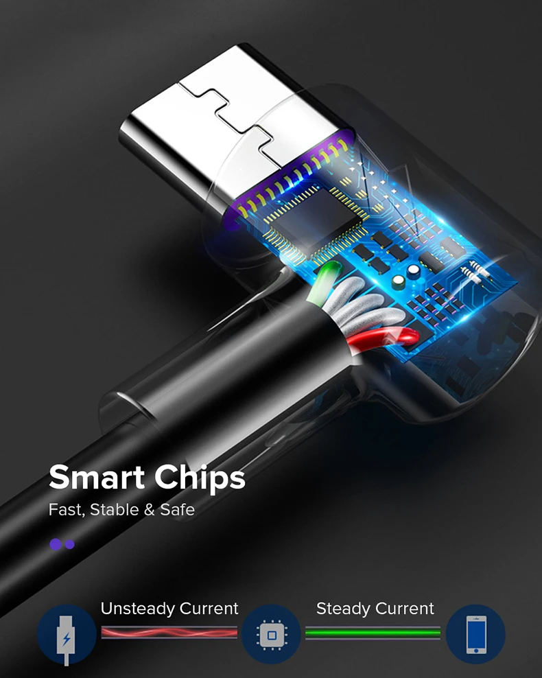5A кабель usb type C для быстрой зарядки USB huawei P30 P20 Lite супер быстрый 90 градусов Xiaomi Mi 9