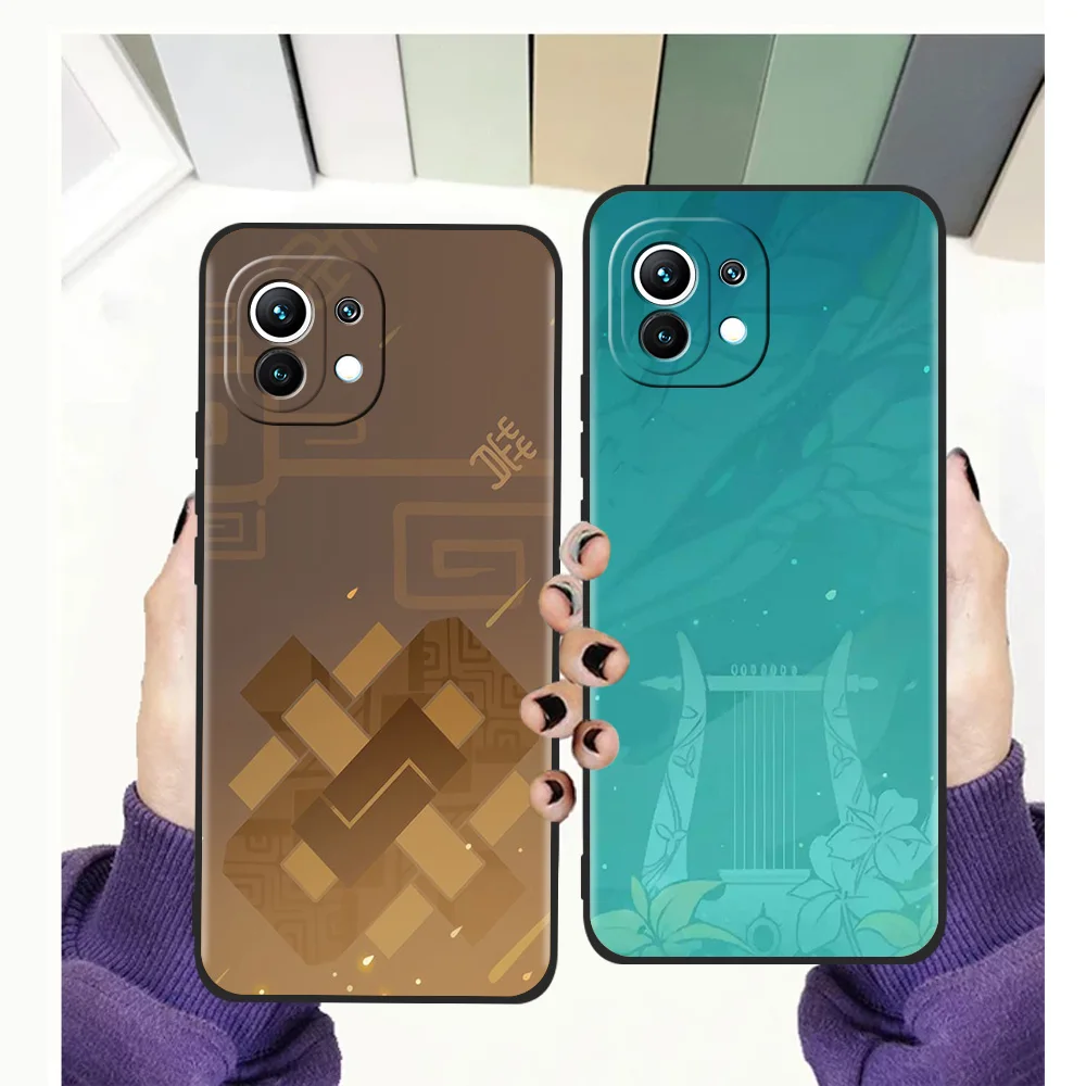 

Genshin Impact Game Clear Phone Case for Xiaomi Poco F3 X3 X4 GT NFC M3 Mi 9T 11 Ultra 11X 11i Note 10T Pro Lite 5G Soft Cover