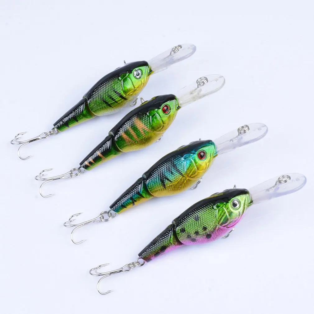 

Fishing Lure 9cm Aritificial 10.4g Fake Bait With Treble Hooks Simulation Fish Hard Bait Outdoor Fishing Tackle Random Color