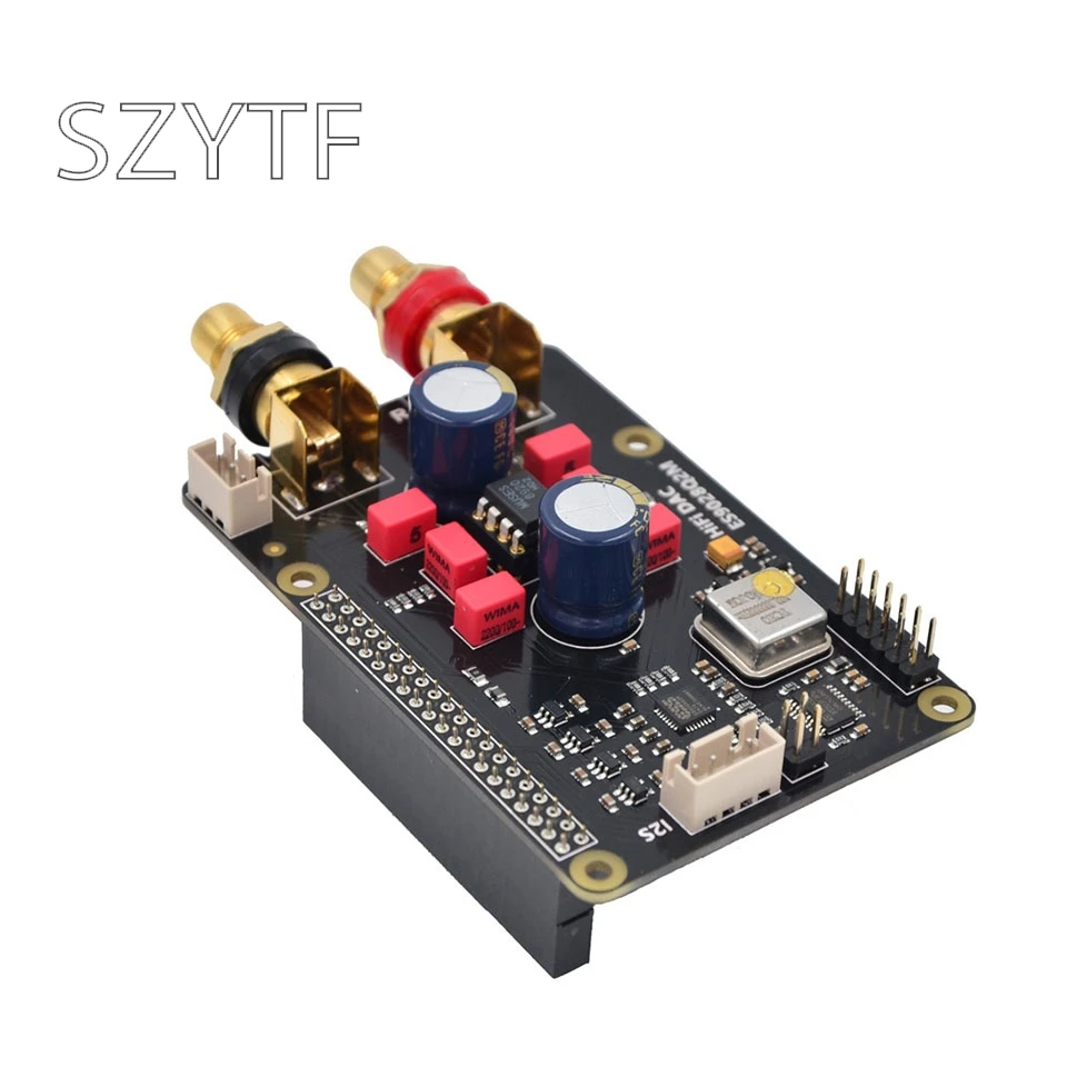 Высококачественная звуковая карта Raspberry Pi HiFi ES9028Q2M amp 100 МГц X20|Интегральные схемы|