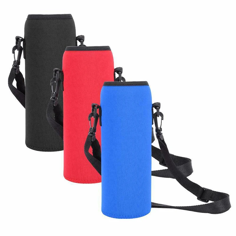 

Travel Water Bottle Bag 1000ml Insulated Neoprene Holder Pouch Storage