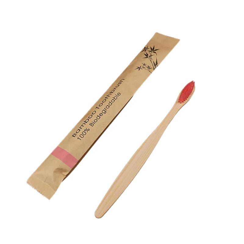 

Baby Friendly Toothbrush Bamboo Resuable Toothbrushes Portable Adult Wooden Soft Tooth Brush For Home Travel Hotel Use Hot Sale