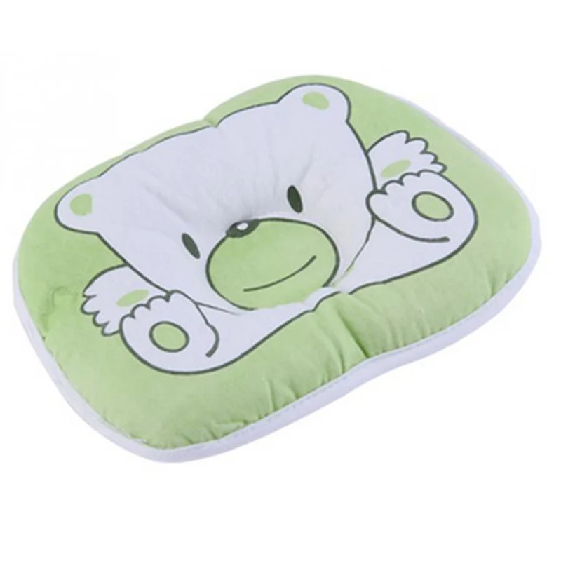 Подушка для младенцев из хлопка подушка с плоской головкой плюшевая коррекции