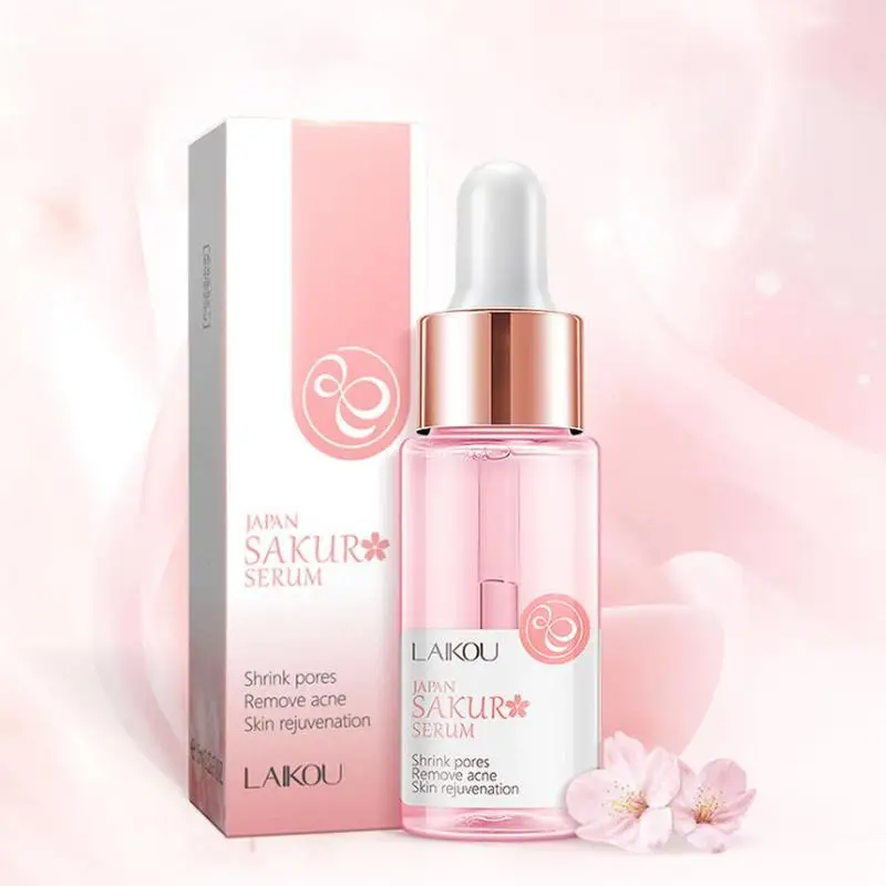 

15ml Face Serum Hyaluronic Acid Shrink Pores Remove Acne Liquid Moisturizing Face Brighten Japan Skin Care Serum