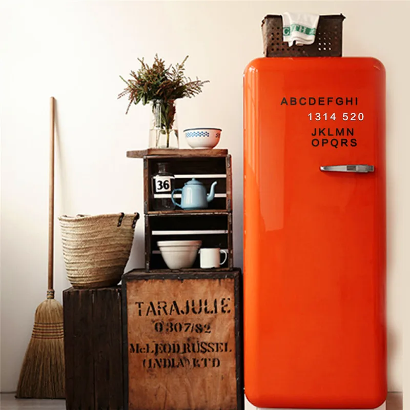 180 шт. Srefrigerator магниты сувенирные буквы, символ DIY Украшение стены пена черные и белые буквы украшение для дома аксессуары