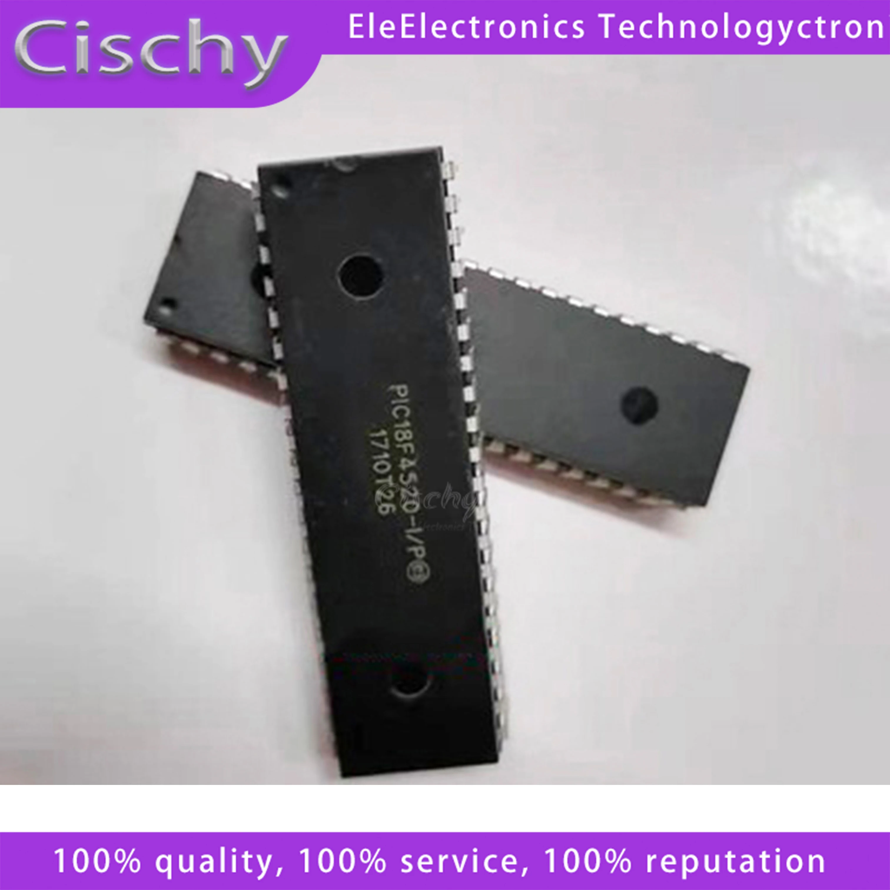 1 шт./лот PIC18F4520-I/P PIC18F4520 4520 MCU 8BIT 32KB FLASH DIP-40 на складе | Электронные компоненты и