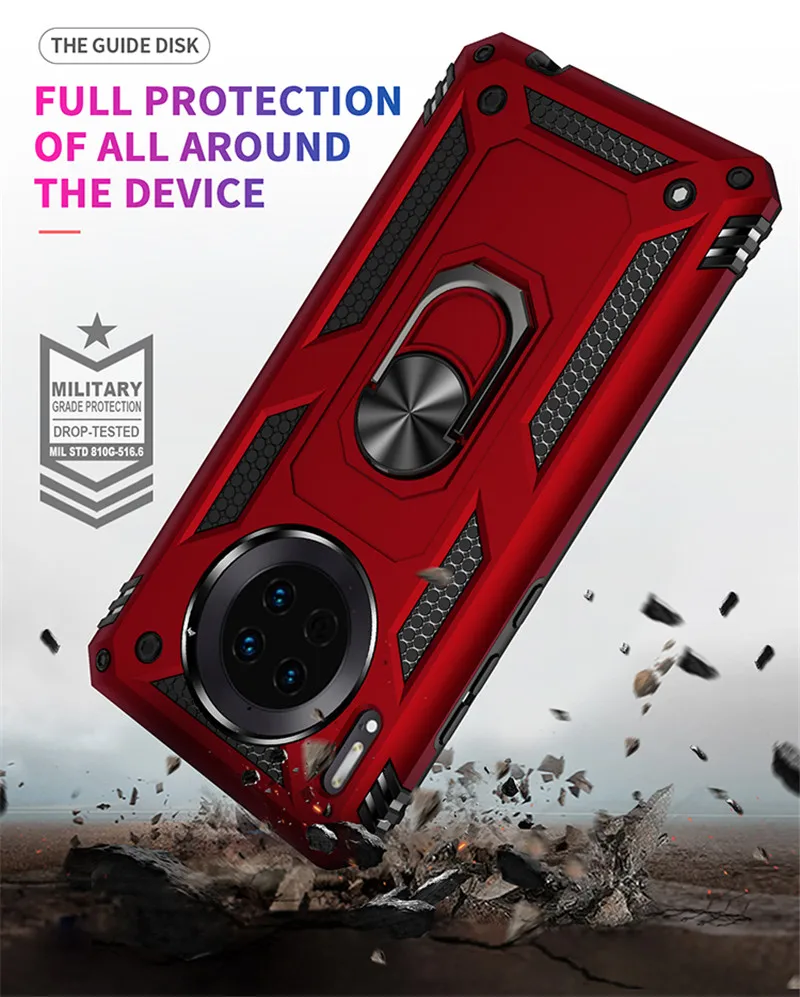 Роскошный мягкий силиконовый чехол для Huawei Nova 5t 4 5 5i Pro Mate 20 30 Lite твердый Магнитный