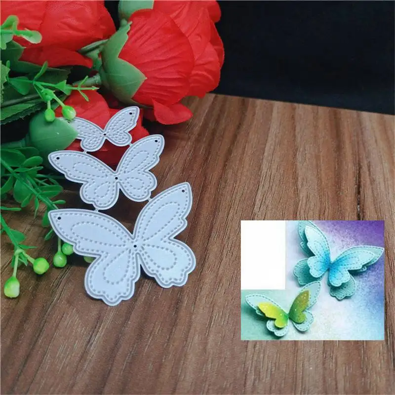 

Fashion Metal Cutting Dies Embossing Decorative Stencil Scrapbooking Crafts Butterfly