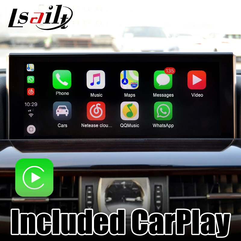 PX6 4 Гб Lsailt CarPlay/Интерфейс Android для Lexus LX 2013 2021 с GPS навигацией Netflix YouTube Waze LX460d LX570|GPS
