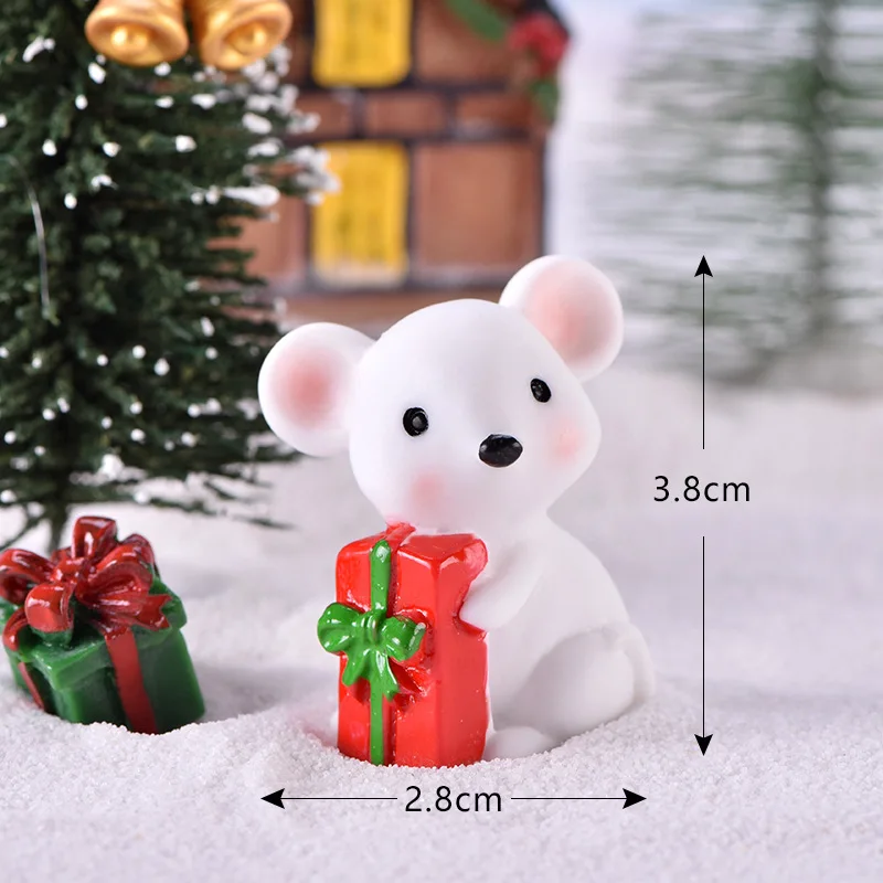 

Christmas Cartoon Mouse Children Key Pendant Girl Bag Pendant Gift Activity Doll Accessories Kid Backpack Keychain Pendant