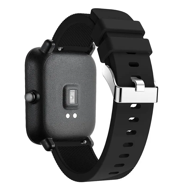 Для Xiaomi Huami Amazfit GTS силиконовый ремешок на запястье Замена для samsung Galaxy watch 42 мм gear sport/s2 Смарт-часы полосы