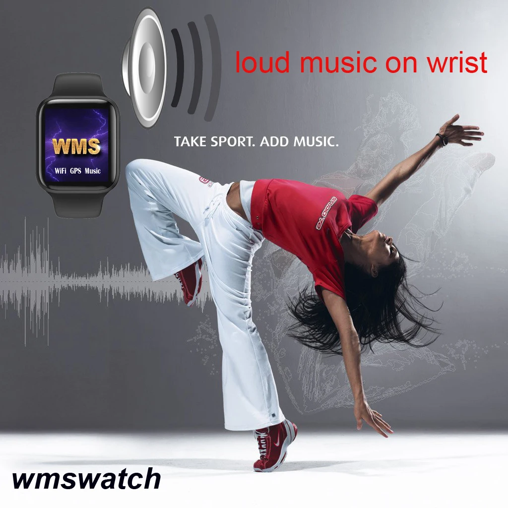 Фитнес трекер Smochm Bluetooth Смарт часы с GPS Wi Fi MP3 музыка пульсометр PK Amazfit Apple Watch