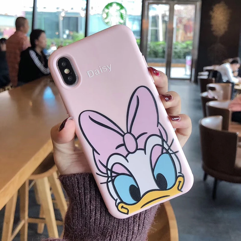 3D Минни Маус, милая Минни держатель кольцо чехол для iphone 6 S plus, 7, 7 plus, 8, 8 plus, X XS XR MAX 11 Pro мультфильм девочка игрушка чехол для телефона capa