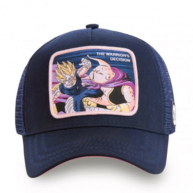 Новый бренд VEGETA vs MAJIN BUU Dragon Ball Snapback Кепка хлопковая бейсбольная кепка для мужчин и