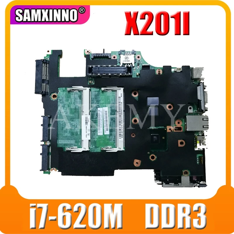 

For Lenovo For Lenovo ThinkPad X201 X201I notebook motherboard FRU 63Y2066 CPU i7-620M QM57 DDR3 100% test workf