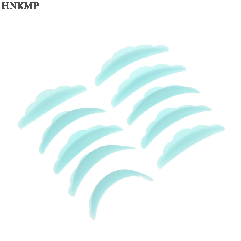 

5 Pairs Silicone Eyelash Perming Pad Lashes Rods Shield Lifting 3D Eyelash Tools