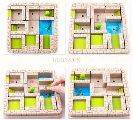 

Labyrinth Adventures Board Games Boys And Girls Development Logic Thinking Training Children's Educational Toys 2021