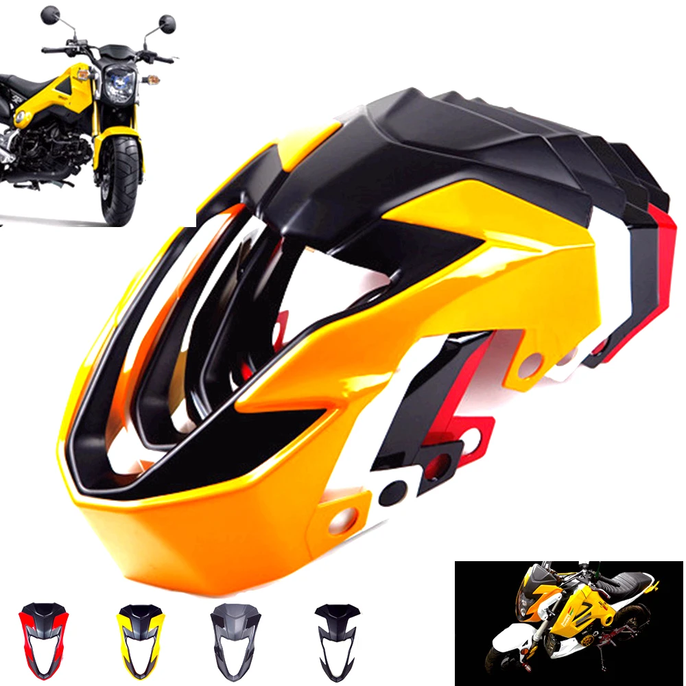 Передняя фара мотоцикла обтекатель чехол экран на лобовое стекло для Honda Grom Msx125