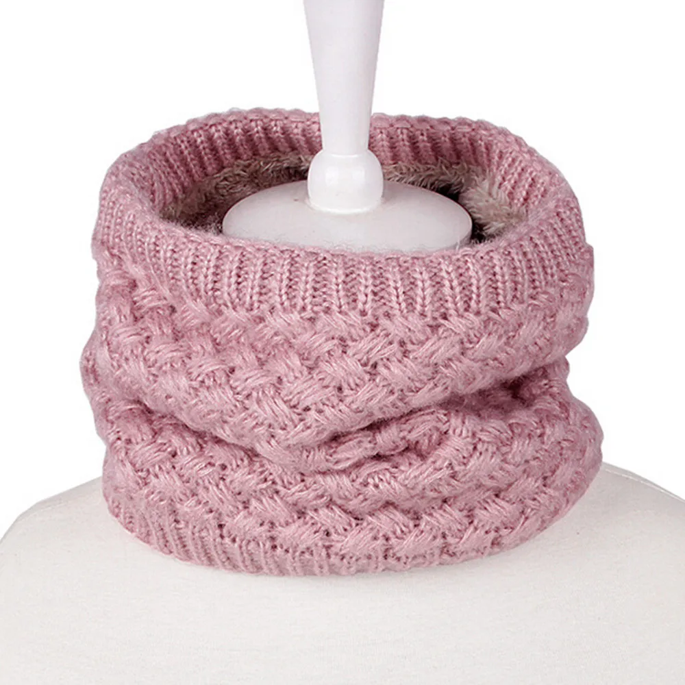 Вязаные платки шарфы теплые элегантные для влюбленных зимние одноцветные в