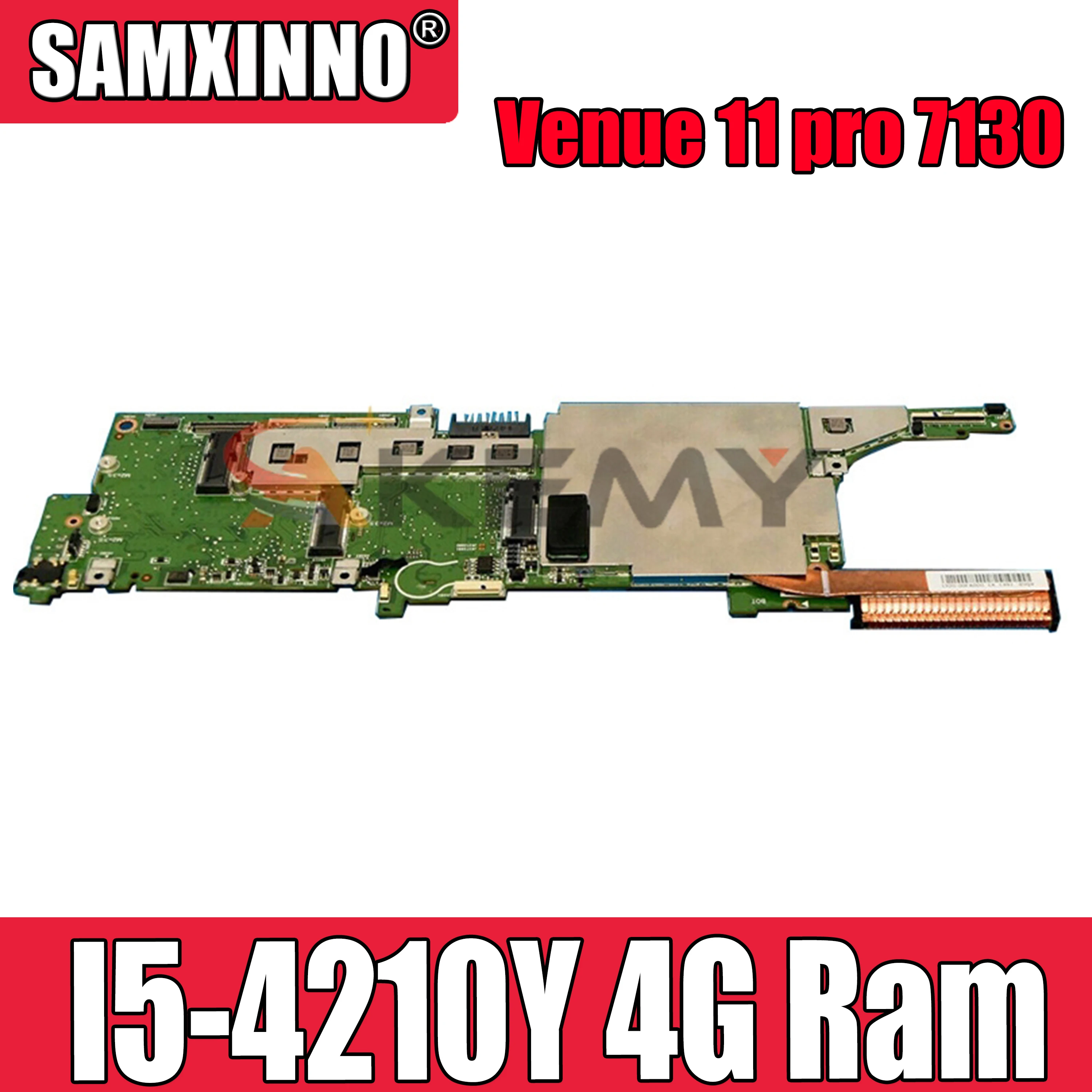 

Original Laptop motherboard For DELL Venue 11 pro 7130 7139 T07G I5-4210Y 4G Ram Mainboard CN-0Y3G5D 0Y3G5D SR191