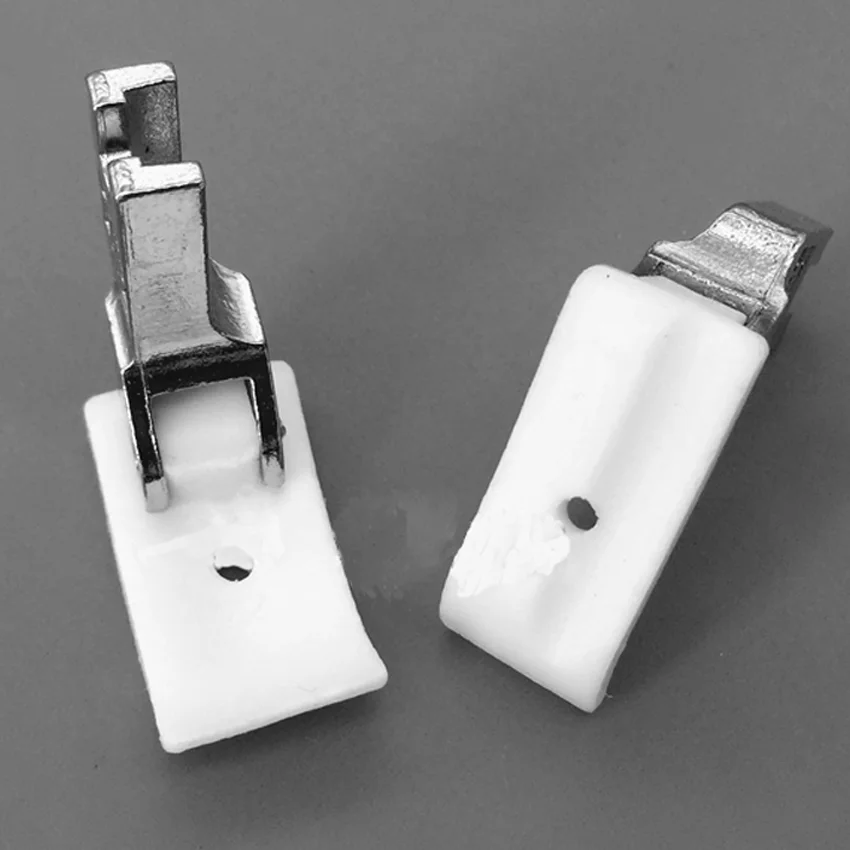 

Non slip INDUSTRIAL SEWING MACHINE PIPING FOOT SET T69R 1/8 3/16 1/4 +T69L 1/8 3/16 1/4
