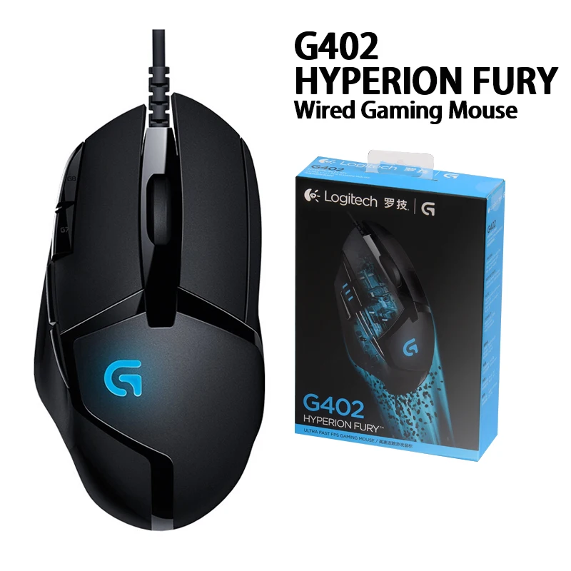 Мышь Logitech G403/G502/MX518/G402/G302/G102Second generation/G300s Проводная игровая мышь для настольного