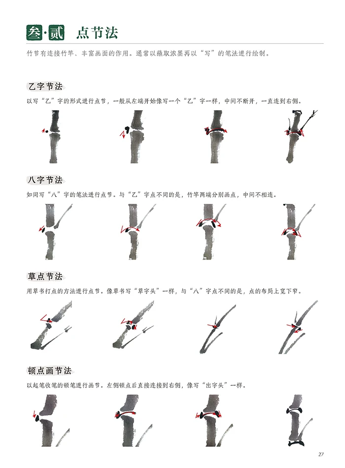 4 книги/набор Китайская традиционная китайская живопись свободной руки