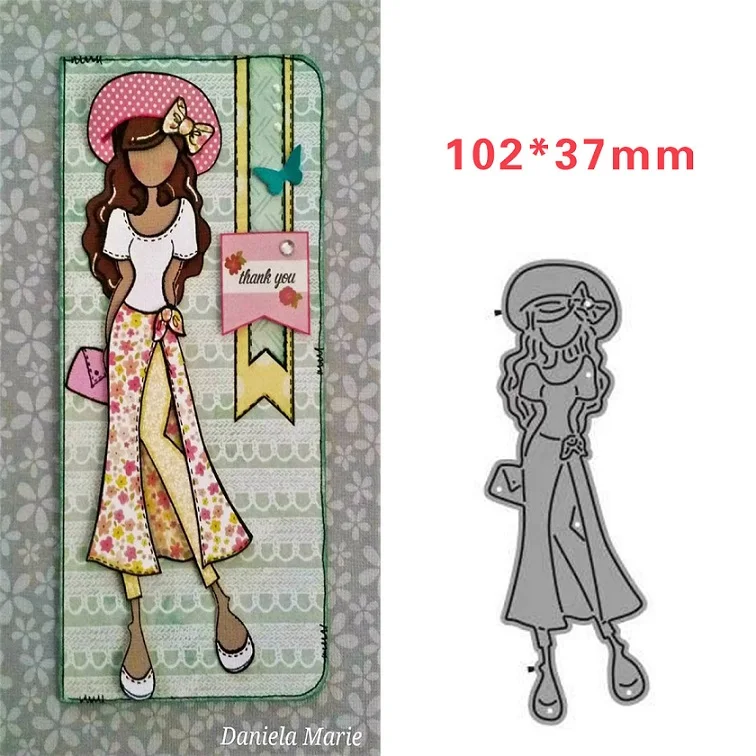 302 2019 модные милые леди девушка металлические Вырубные штампы Сделай Сам