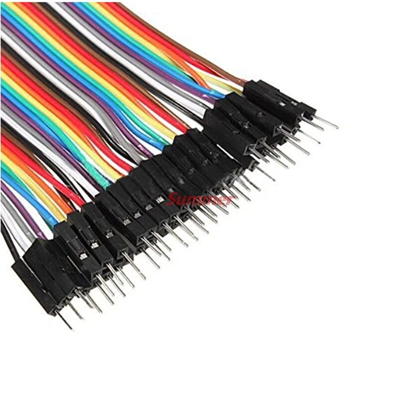 Smart Home New 40Pcs Dupont Jumper Wire 10CM Male To Male Jumper Wire Dupont Cable For Arduino DIY KIT