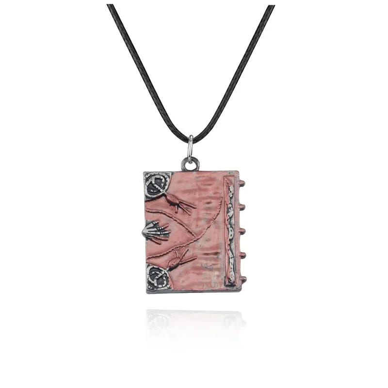 Ожерелье из фильма Фокус покус 3D заклинание книга подвески ведьмы сестры