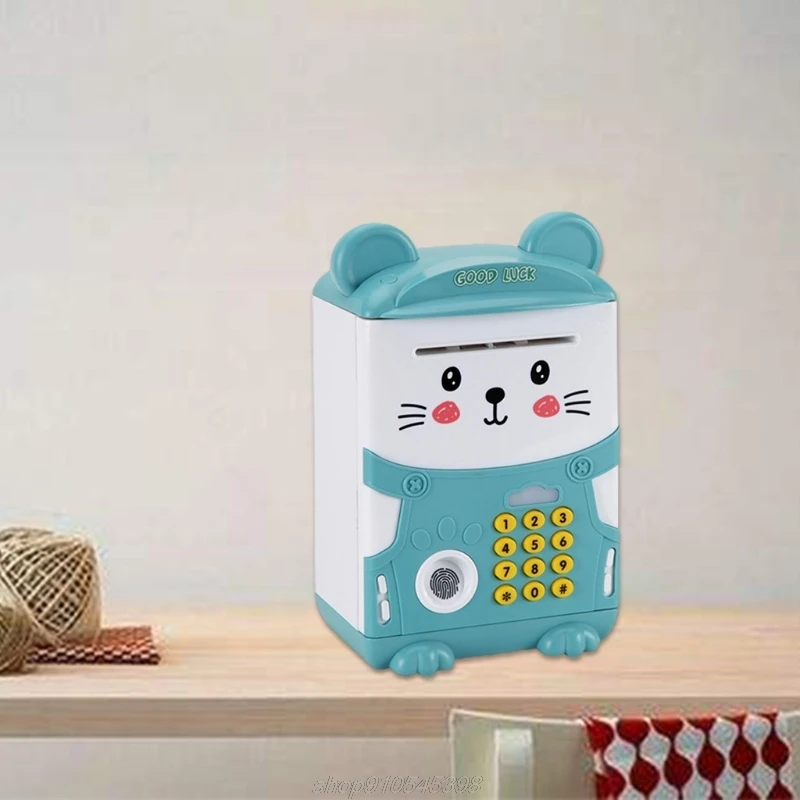 

1Set Automatic Deposit Musical ATM Safe Box Piggy Banks for Toddlers ABS Money Banks Educational Safe Box Toys M14 21 Dropship