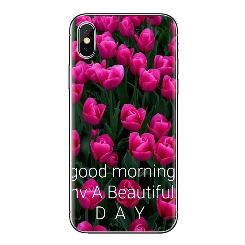 Синий с яркими весенними тюльпаны прозрачный мешок TPU чехол для Huawei Honor 5A lyo-l21 Y6 II