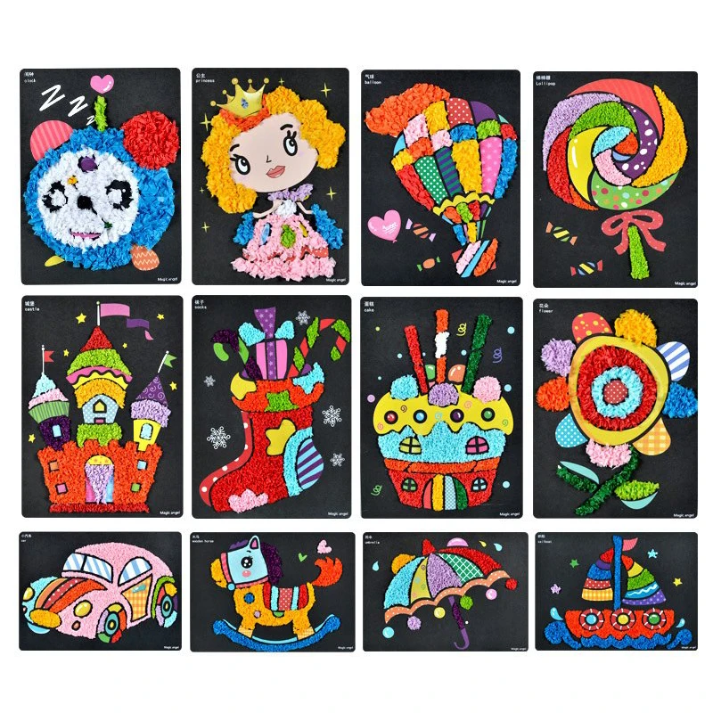 16 шт. детский фетровый будильник сделай сам | Игрушки и хобби