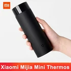 Мини-термос Xiaomi Mijia 350 мл, портативный вакуумный термос с изоляцией и блокировкой, чашка для холодной воды Trave, чашка из нержавеющей стали SUS 304