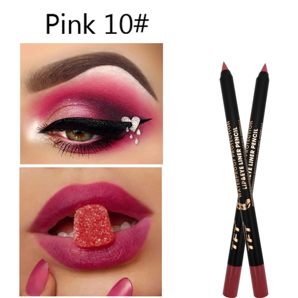 13 Lazy Eye shadow Palette корейский стиль Косметика матовое мерцание два цвета Тени для век штамп Палитра с кистью ню макияж набор - Цвет: 13