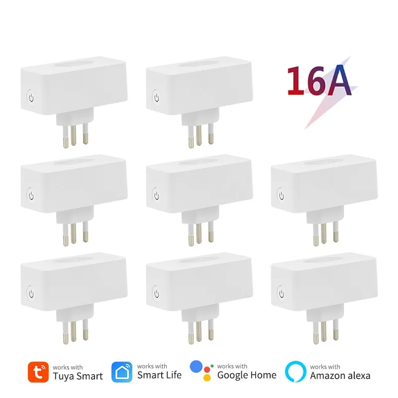 

Смарт-розетка Tuya с Wi-Fi и управлением через приложение